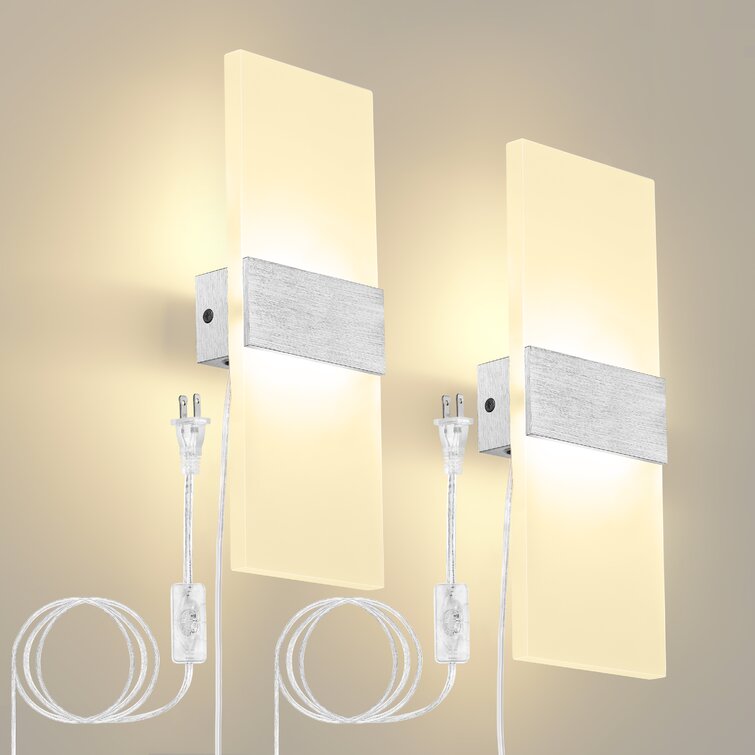 Plug in deals led wall light